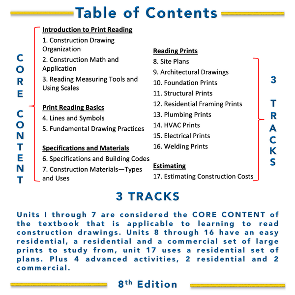 Print Reading for Construction, 8th Edition